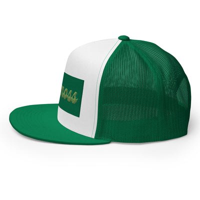 Green on Green FAMOSS Trucker Cap