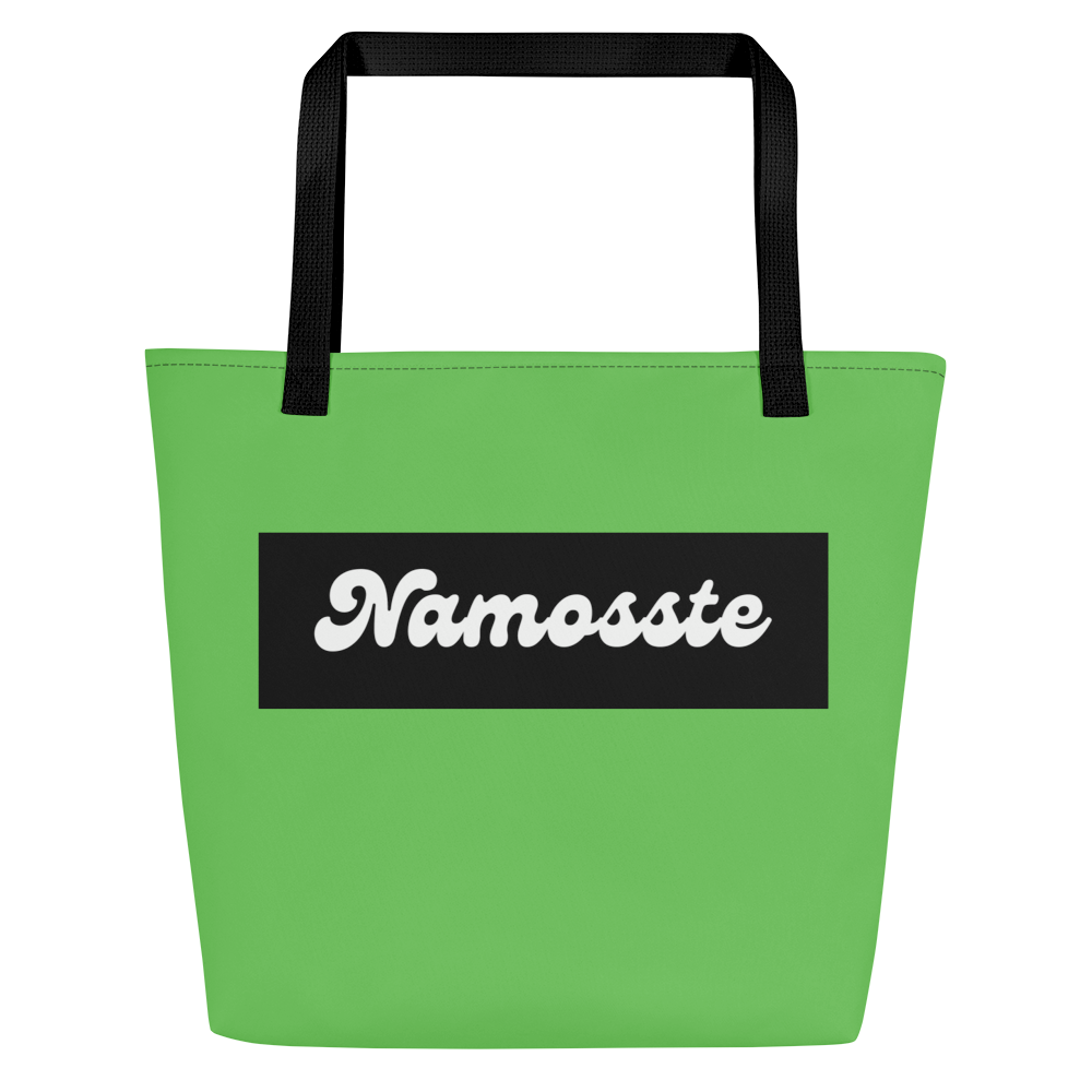 NA'MOSS'TE Series Large Green Tote Bag