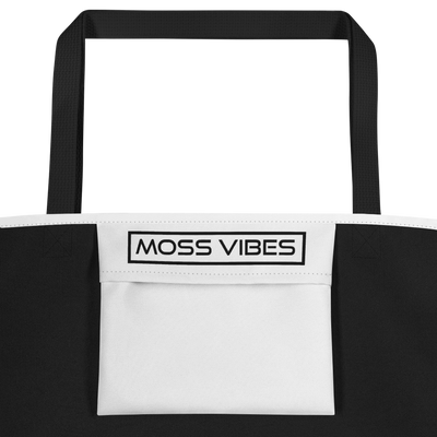 NA'MOSS'TE Series Large White Tote Bag