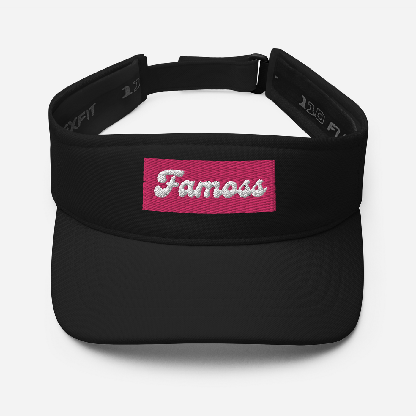 Pink FAMOSS Black Visor